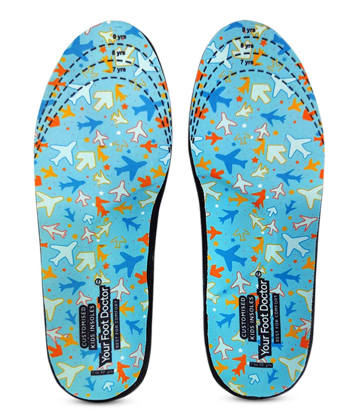 Children's Inner Soles Orthopedic Kids Insoles With Medial