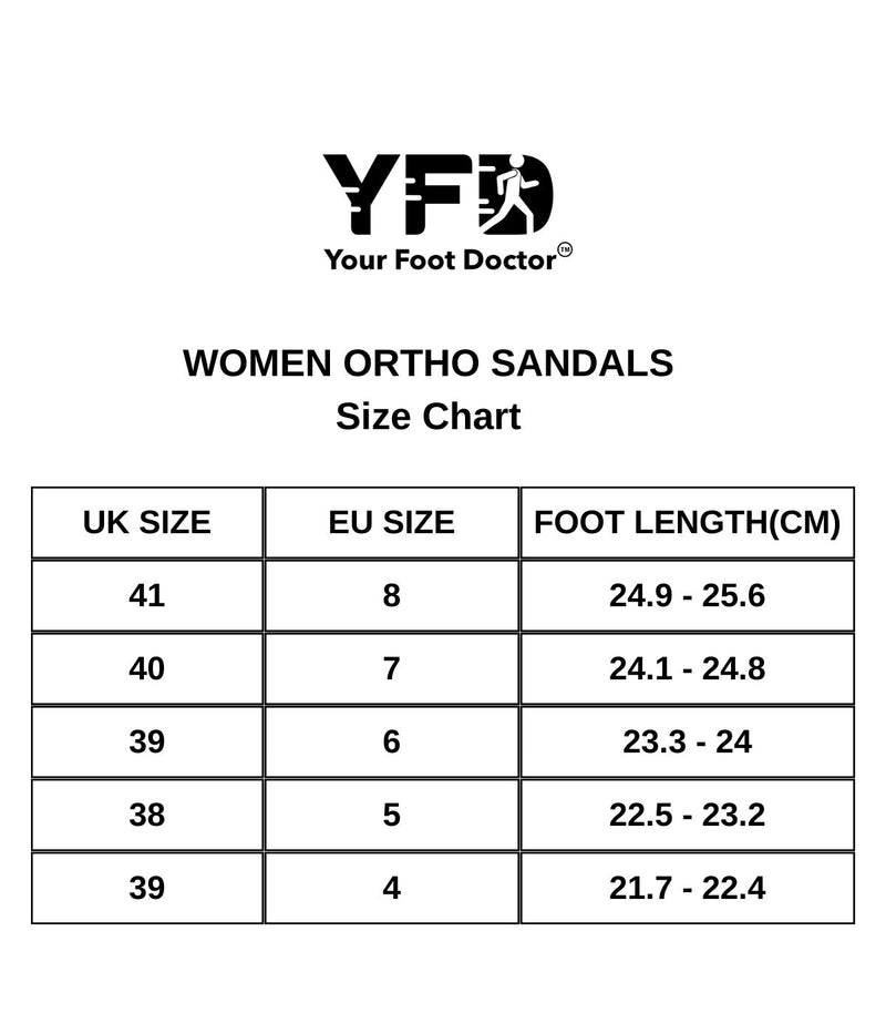 Ortho Diabetic Footwear | Diabetic Flat Feet Sandals With Arch Support