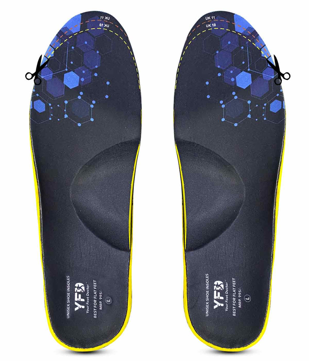 Orthopedic Unisex Flat Feet Shoe Insole With Medial Arch Support Orthopedic Shoe Insole