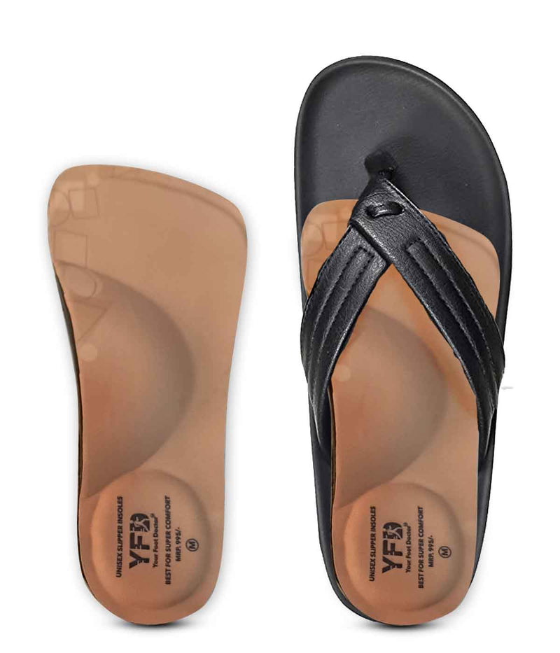 Orthopedic Unisex Slipper Insoles With Medial Arch Support